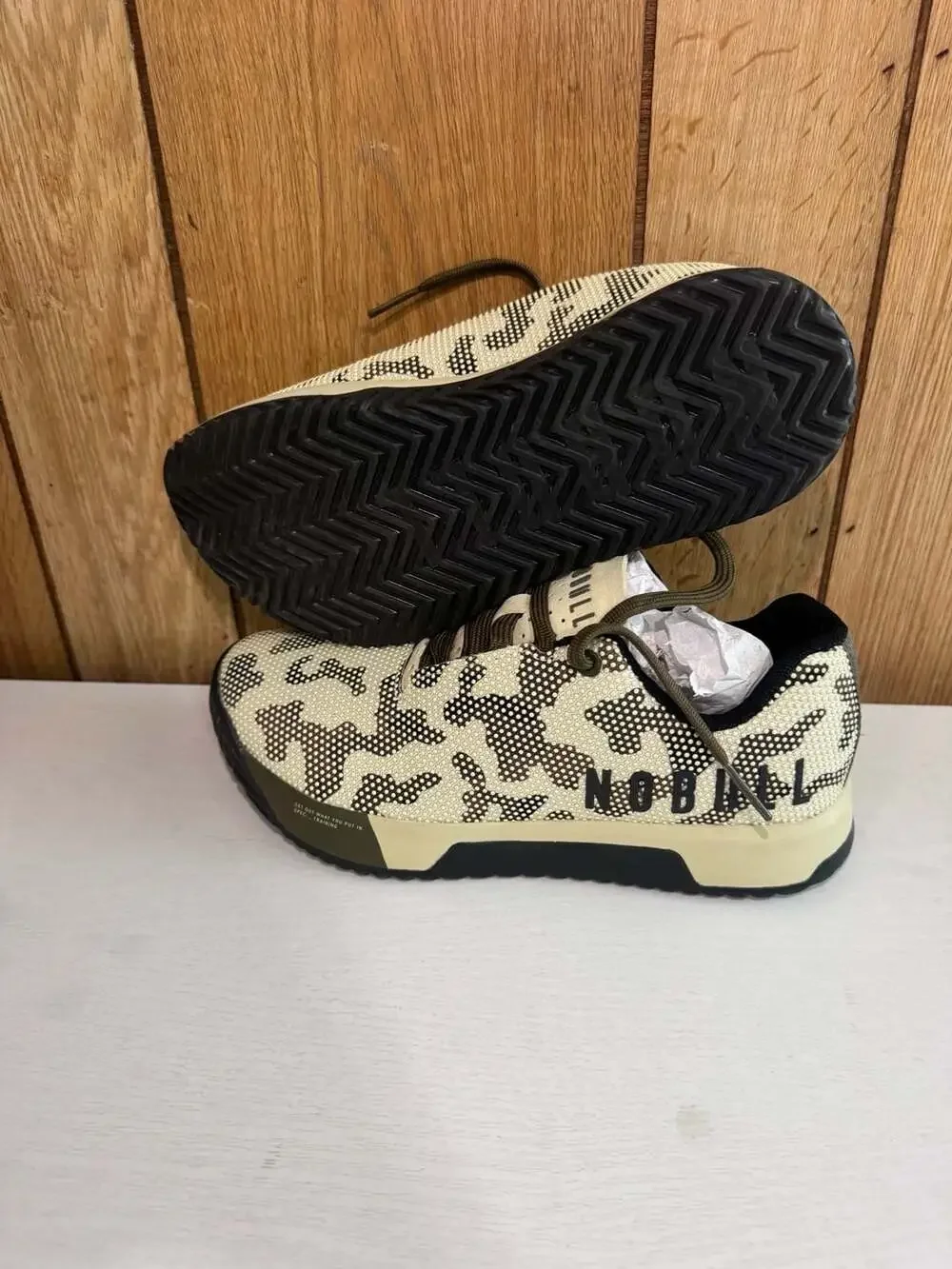 Nobull Trainer Sand Camo Cross Training Shoes